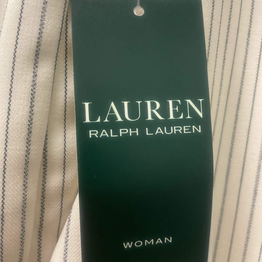 NWT Ralph Lauren Pinstripe Pants 18W - Picture 11 of 13